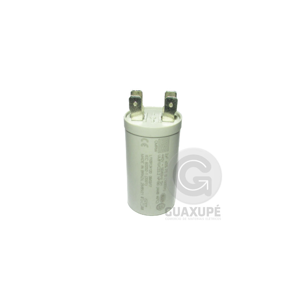 CAPACITOR PERMANENTE 8 MF 440 V (35 X 55)