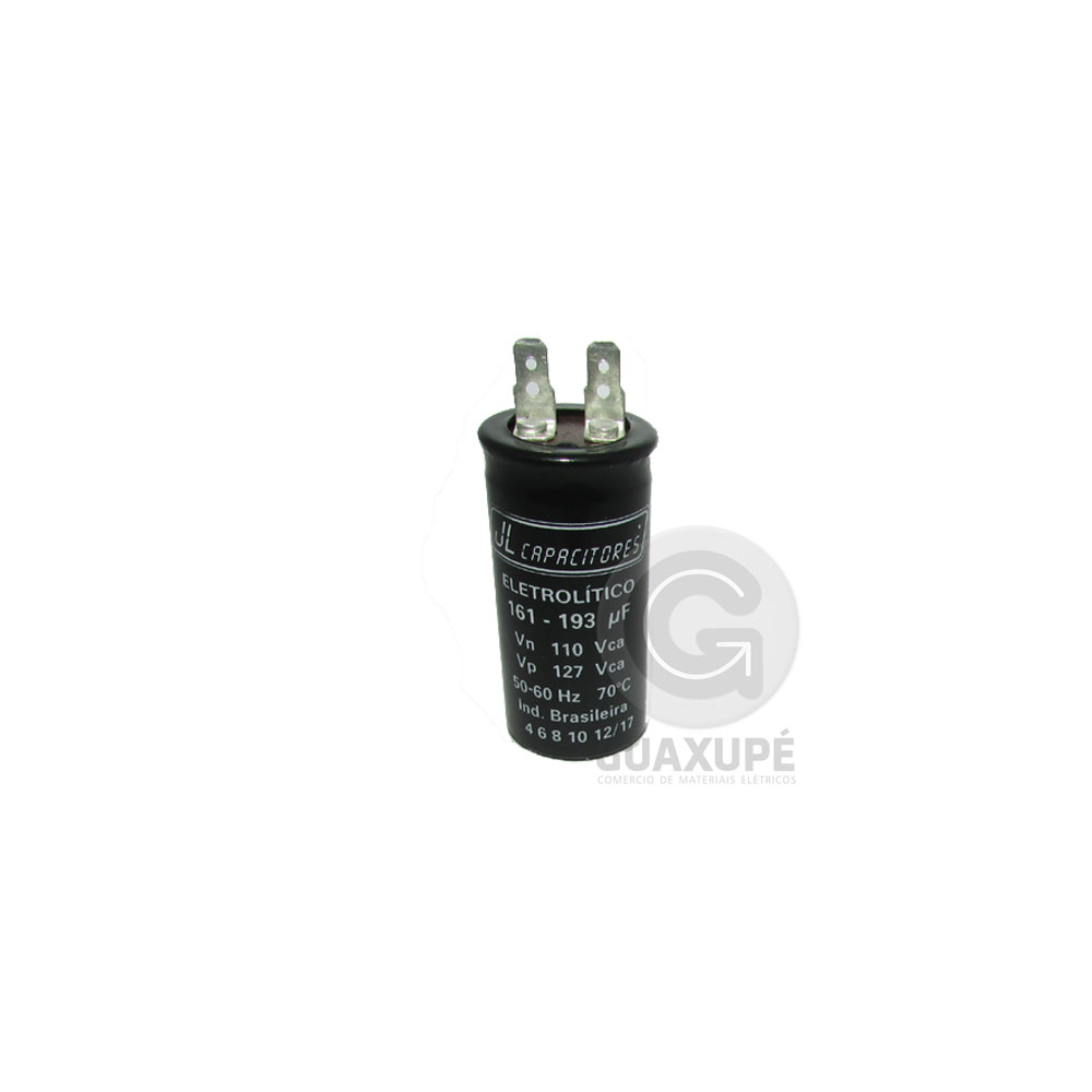 CAPACITOR ELETROLÍTICO MINI 145/175 110 V
